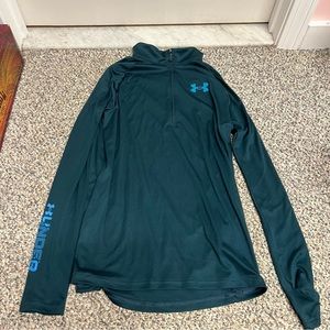 Bluish green Under Armor quarter zip